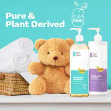 Load image into Gallery viewer, Pure "Baby Care Pack" Shampoo & Body Wash 12oz + Lotion 8oz