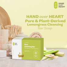 Load image into Gallery viewer, Pure Therapeutic Lemongrass Cleansing Soap Bar 4oz