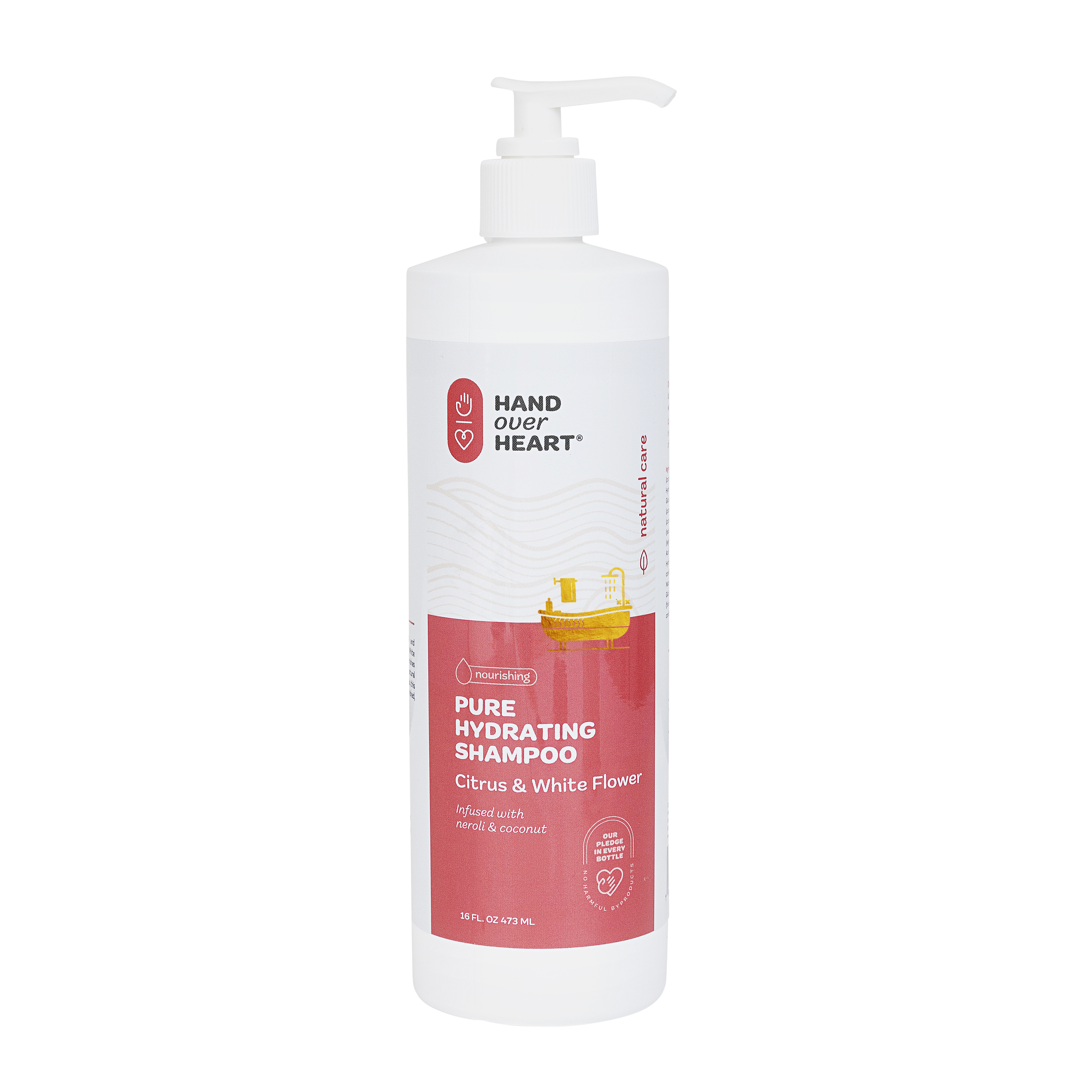 Pure White Flower Shampoo 16oz – Hand over Heart Inc. Pure White Flower Shampoo 16oz – Hand over Heart Inc.