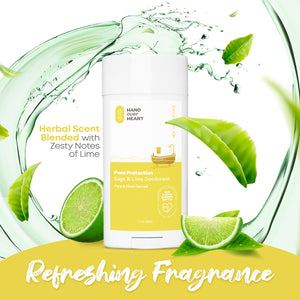 Pure Sage & Lime Deodorant 3oz