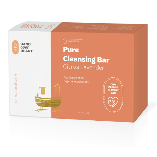 Pure Citrus Lavender Cleansing Soap Bar 4oz